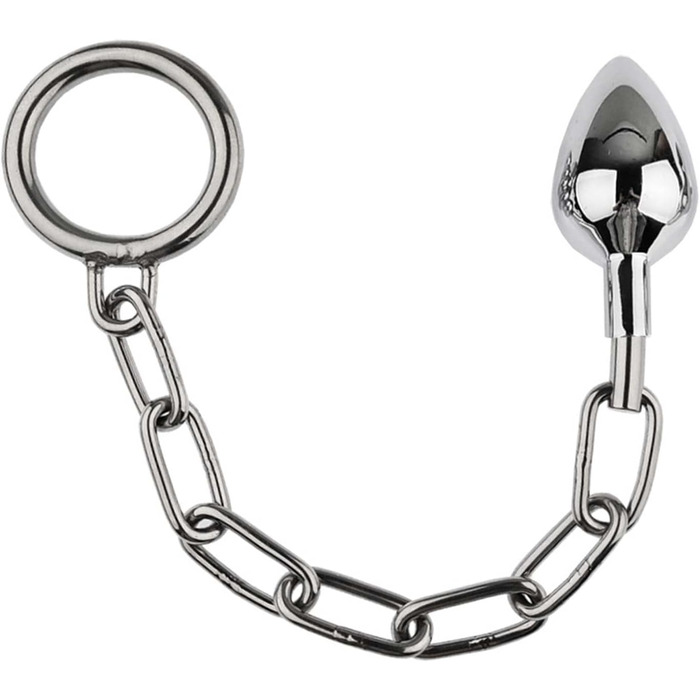 Анальний масажер з нержавіючої сталі Youxclian: набір анальних кульок, ланцюжок, кільце для статевого члена, анальний дільник, масажер простати, для жінок та чоловіків.