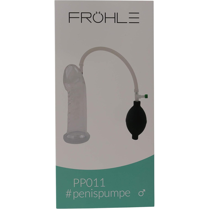 Анатомічна помпа для еректильної дисфункції Fröhle PP011 Comfort-Fit (1 шт.)