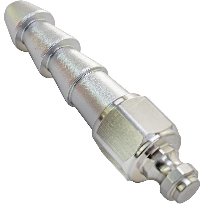 Металевий дилда Fredorch Sexmaschine - іграшка для дорослих, сріблястого кольору