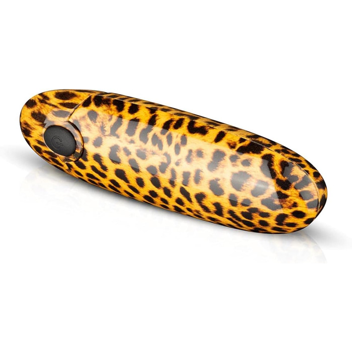 Вібратор для жінок Panthra Lippenstif Asha – Leopard – міні вібратор Bullet, водонепроникний, з чохлом