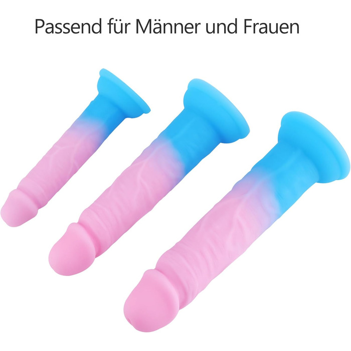 Анальні секс-іграшки Anale Stecker: набір з 4 розмірів, стимулятори G-точки та простати, для новачків (рожевий, блакитний)