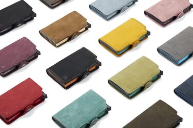 Преміум картхолдер BEWMER — тонкий гаманець для карт з RFID-захистом для жінок та чоловіків, коричневий