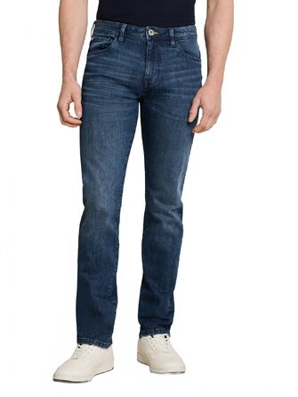 Чоловічі джинси Tom Tailor TTJOSH Regular Slim, колір Mid Stone Bright Blue Denim, розмір 34W/32L