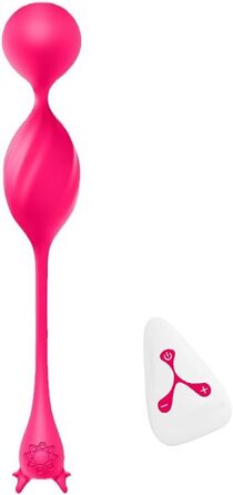 Електричний масажер для вагіни з силікону з пультом дистанційного керування, 12 режимів вібрації, тренувальний пристрій для жінок