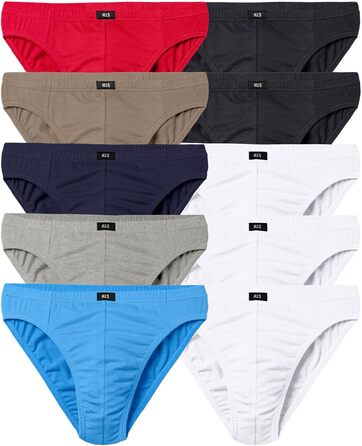 Чоловічі шкарпетки H.I.S з бавовни (Мультипак), чорний, білий (4XL, кольоровий)