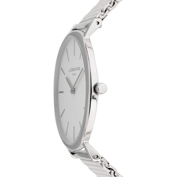 Жіночий наручний годинник Liebeskind Berlin LT-0156-MQ IP Black (Сріблястий / Білий)