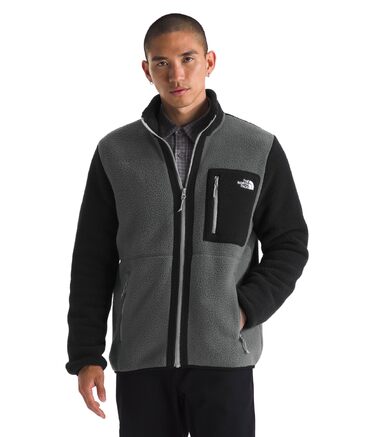 Чоловіча флісова куртка The North Face Yumiori на блискавці, Anthracite Grey/Tnf Blue, розмір M