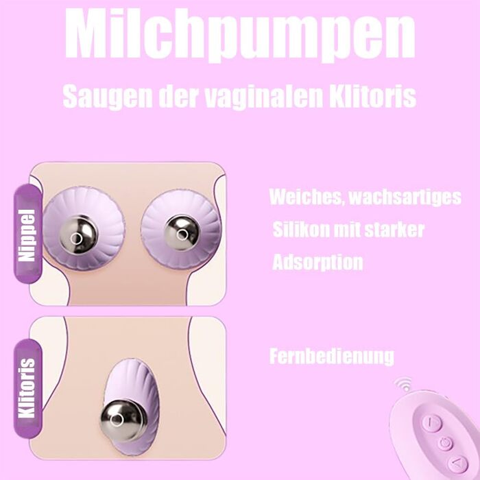 Вібратор для сосків Lmgoc з функцією лизання язиком, 9 режимів, масажер для клітора, електричний масажер грудей, збільшення грудей, секс-іграшка для жінок