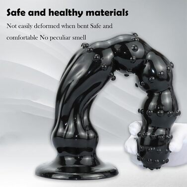 Анальний розширювач Yasexx Super Long з кулькою та чашею для масажу простати. Іграшка для дорослих для чоловіків та жінок (L)