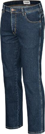 Чоловічі джинси Wrangler Texas Regular Fit Stretch, прямі денімові штани з бавовни, колір Darkstone (Темно-сірий), 34W / 32L
