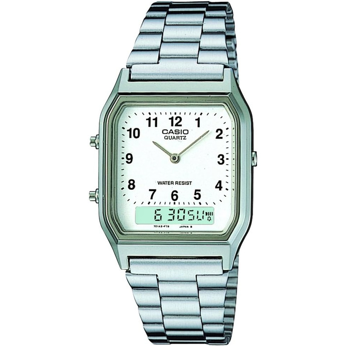 Наручний годинник Casio Collection Retro Unisex сріблястого кольору