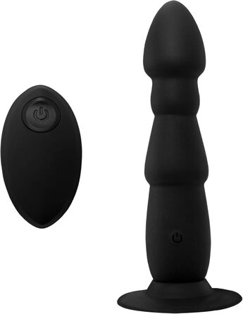 Вібратор-пробка з вібрацією для чоловіків, жінок або пар - Стимуляція простати або ануса - Іграшка для дорослих з дистанційним керуванням - Виготовлена з силікону