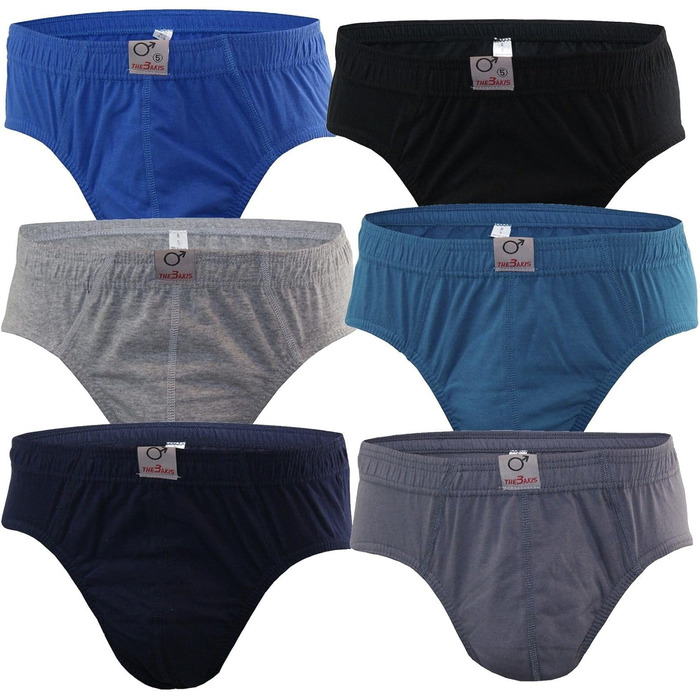 Чоловічі труси BestSae247 з тонкого рипу, 100% бавовна (3, 6, 12 шт. в упаковці). Розміри: 3XL (9 шт.)