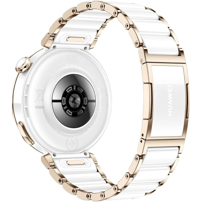 Смарт-годинник Huawei Watch GT 5 Pro 42mm біла кераміка: ЕКГ, GPS, моніторинг здоров'я, до 14 днів автономності, Bluetooth, iOS та Android
