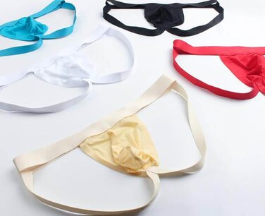 Чоловіча стрінг-труси Faringoto з гладкою смугою, шовковиста тканина, джокер-труси, розмір L, 6 кольорів