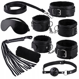BDSM-набір Ero-Bull, чорний, 10 предметів
