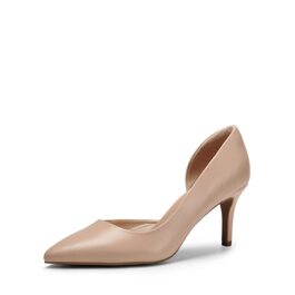 Жіночі туфлі-човники DREAM PAIRS з закритим носком, бежеві (Nude), розмір 40 EU