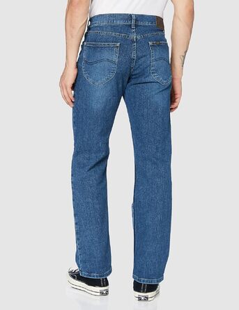 Чоловічі джинси LEE Regular Straight Fit Legendary, колір Pepperstone, розмір 34W/32L