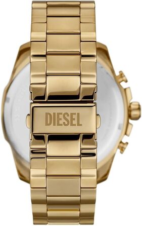 Чоловічий годинник Diesel Mega Chief Chronograph зі сталевим браслетом (Yellow Orkus)
