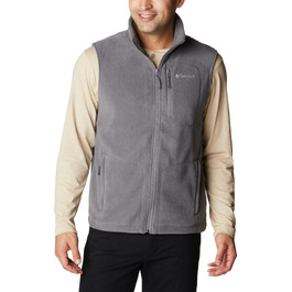 Чоловічий флісовий жилет Columbia Fast Trek Fleece Vest, сірий (City Grey), сезон Осінь-Зима 2024/2025