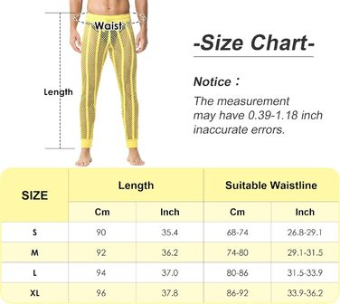 Чоловічі прозорі штани FEOYA з сітки, леггінси, піжама, сексуальна прозора сітка, спортивні шорти, нижня білизна, штани з шнурком (XL, жовтий)