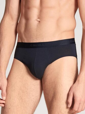 Труси чоловічі CALIDA Natural Benefit Slip, 3 шт. в упаковці (58-60, Темно-сапфіровий)