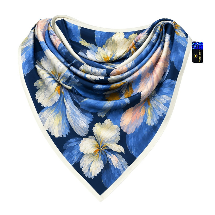 Шовкова хустка LADORENA мікс візерунків