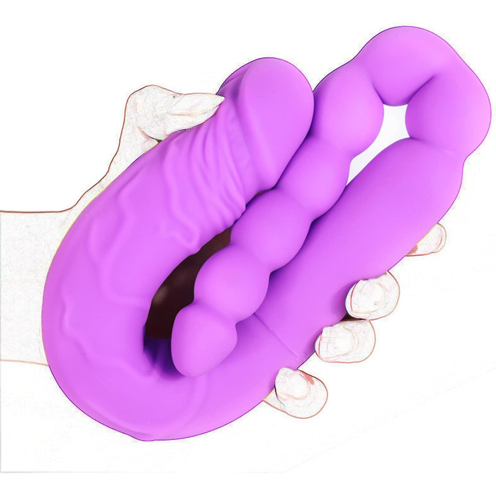 Анальний дildo Hrekssi 48 см: супер довгий анальний дildo для чоловіків та жінок, мастурбація, секс-іграшки