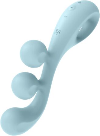 Vibrator Satisfyer Tri Ball 2 з 3 м'ячами | Стимулятор для кліторальної, вагінальної та анальної насолоди | 10 програм, водонепроникний (IPX7), 18 см