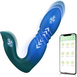 Анальні вібратори для чоловіків та жінок - анальні дildo вібратори з 7 режимів, силікон, Buttplug