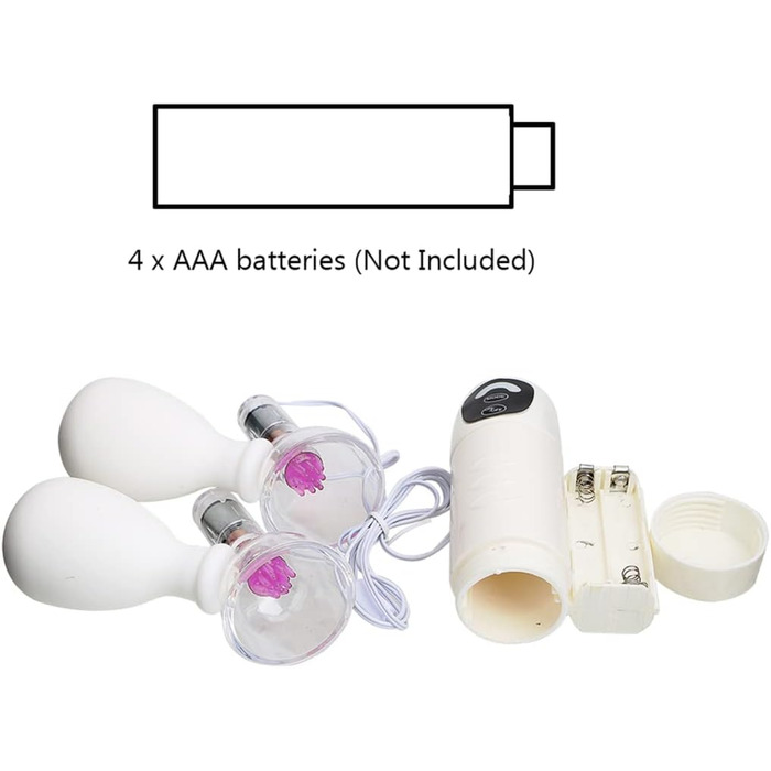 Вібратор сосків з вакуумною помпою, 7 режимів, ротаційна масажна щітка для жінок, пульту дистанційного керування, для пар, масаж клітора