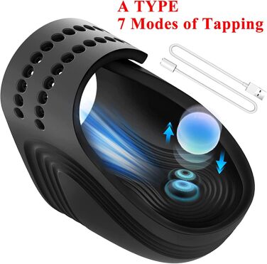 Електричний вібратор для чоловіків LZMZY - 7 режимів, 2 в 1, автоматичний стимулятор головки, секс-іграшки для чоловіків та пар