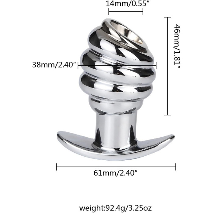 Анальні дилататори та плагі з нержавіючої сталі - комплект для мастурбації (чоловічий та жіночий)