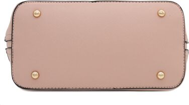 Жіноча сумка-сатчел FashionPuzzle Dome Satchel у кольорі припилений рожевий (Dusty Pink)