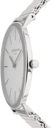 Жіночий наручний годинник Liebeskind Berlin LT-0156-MQ IP Black (Сріблястий / Білий)