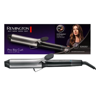Плока щипці для завивки волосся Remington Pro Soft Curl CI6525, кераміко-турмалінове покриття, діаметр 25 мм, LCD-дисплей, 130-220°C