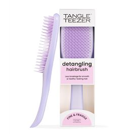Щітка для волосся Tangle Teezer Ultimate Detangler для фарбованого, тонкого та рідкого волосся, фіолетова — двогодинна щетина для зменшення ламкості та виплухування