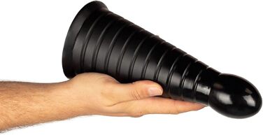 Анальний плаг Devil Dog чорного кольору