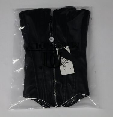 Корсет жіночий Beauty-You, готичний стиль, корсет-бра з шнурівкою, жакет з різьбленням, чорний, 5XL