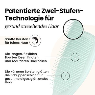 Щітка для волосся Tangle Teezer Ultimate Detangler для фарбованого, тонкого та рідкого волосся, синя