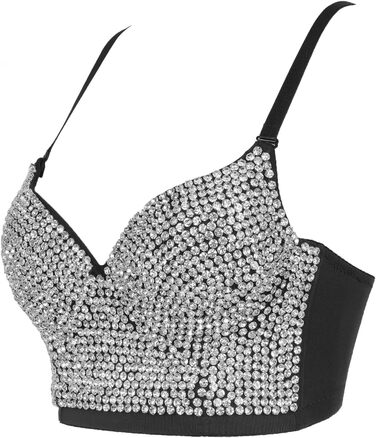 Жіночий корсет бюстгальтер-топ, слінг, кроп-топ, корсаж, обтислий жилет, срібний, XS