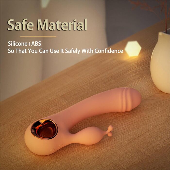 Вібратор Rabbit для жінок та пар, 10 режимів, рожевий, для масажу клітора та G-точки