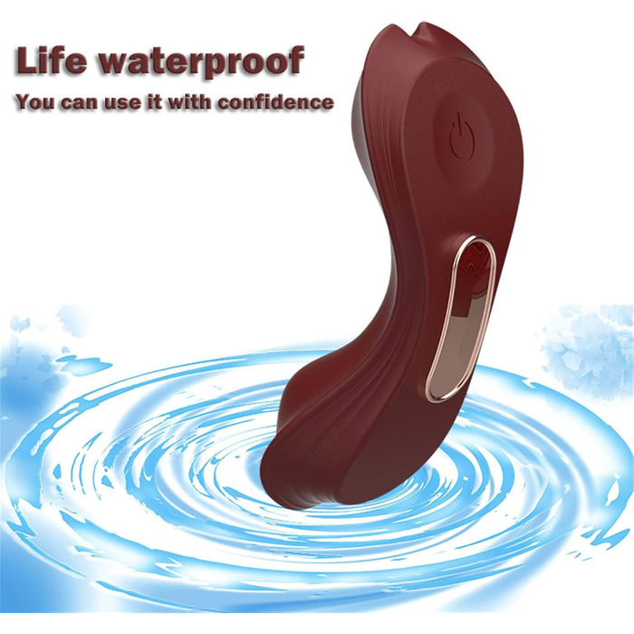 Вібратор Bluetooth з пультом керування, 10 режимів вібрації, для жінок, портативний дildo, Rose Rot