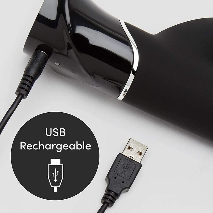 Rabbit-Vibrator G-Punkt Fifty Shades of Grey - Перезаряджається, Водостійкий