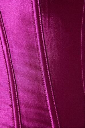 Корсет KSHUN для жінок з квітковим візерунком, з кісточками, з шнурівкою на спині, для формування тіла, фіолетовий