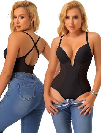 Корсет-боді JoyShaper для жінок, чорний, M: формування фігури, підтримка живота, дихаючі матеріали