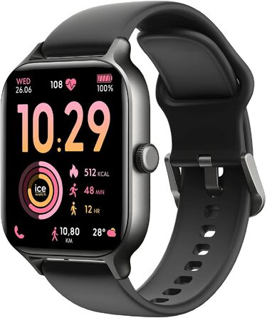 Смарт-годинник Ice-Watch Ice Fit RT 3.0 Nude для жінок, силіконовий ремінець, дисплей 1.75