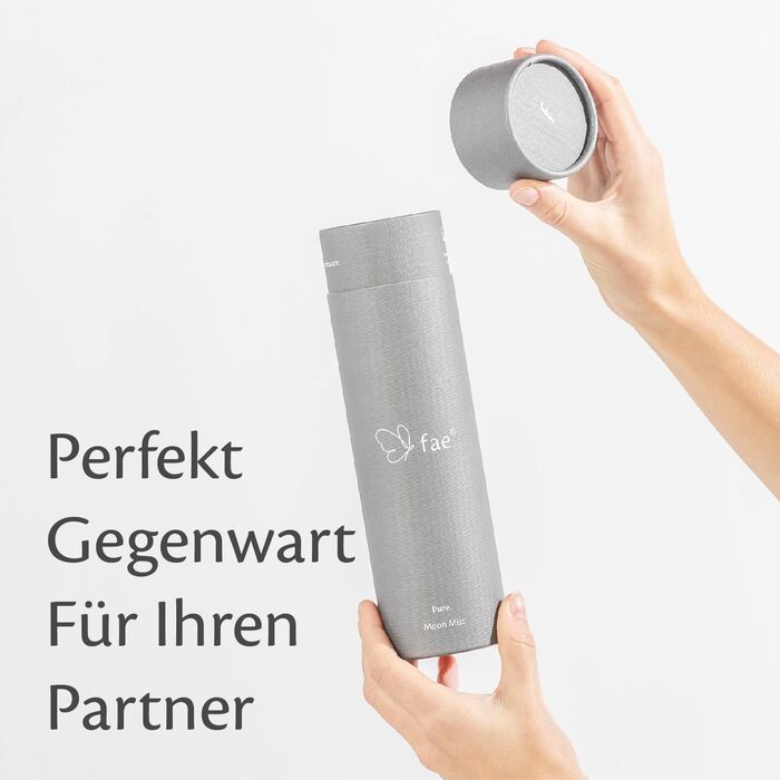 Вібратор жіночий Fae Pure Moon Mist - компактний, тихий, з підзарядкою, 160 режимів вібрації
