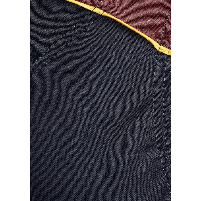 Спортивні чоловічі труси-сліпи Le Jogger з контрастними вставками, комфортні, розмір L, колір морський / кольорові вставки