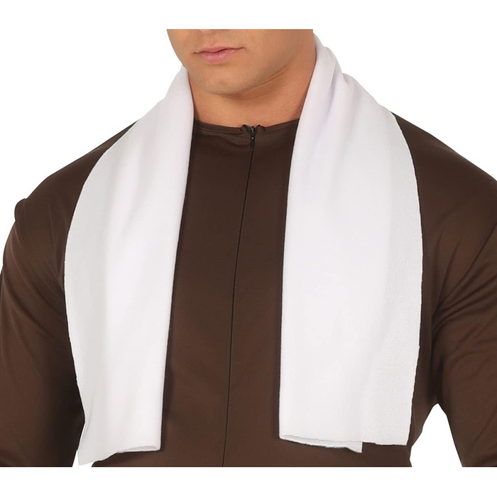 Костюм для вечірок FIESTAS GUIRCA з прихованим повідомленням для дорослих - шаль, пояс, комбінезон, пеніс та капелюх. Ідеально для холостяцьких вечірок, дорослих вечірок та веселих свят. Розмір M (48-50)